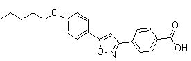 4-(5-(4-(戊氧基)苯基)異惡唑-3-基)苯甲酸