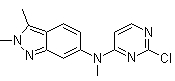 N-(2-Chloropyrimidin-4-Yl)-N,2,3-Trimethyl-2h-Indazol-6-Amine