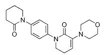 5,6-二氫-3-(4-嗎啉基)-1-[4-(2-氧代-1-哌啶基)苯基]-2(1H)-吡啶酮