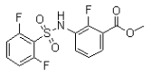 3-[[(2,6-二氟苯基)磺?；鵠氨基]-2-氟苯甲酸甲酯