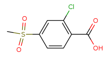 2-氯-4-甲砜基苯甲酸