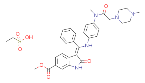 乙磺酸尼達尼布   
