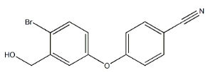 4-[4-溴-3-(羥基甲基)苯氧基]苯甲腈